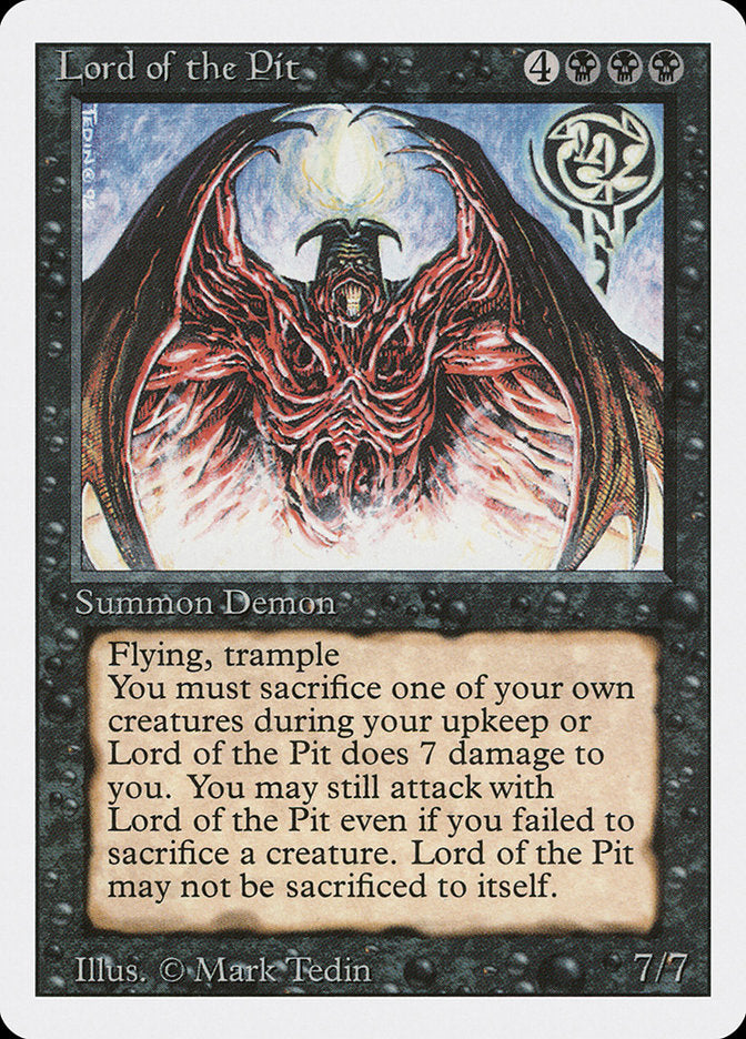 Lord of the Pit [Revised Edition] | Chromatic Games