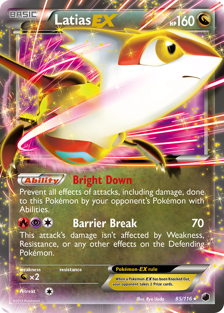 Latias EX (85/116) [Black & White: Plasma Freeze] | Chromatic Games