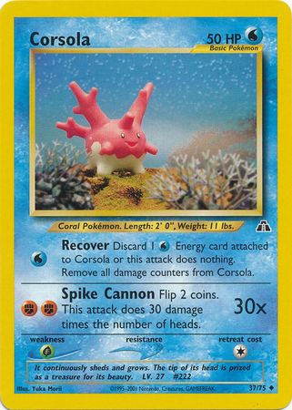 Corsola [Neo Discovery] | Chromatic Games