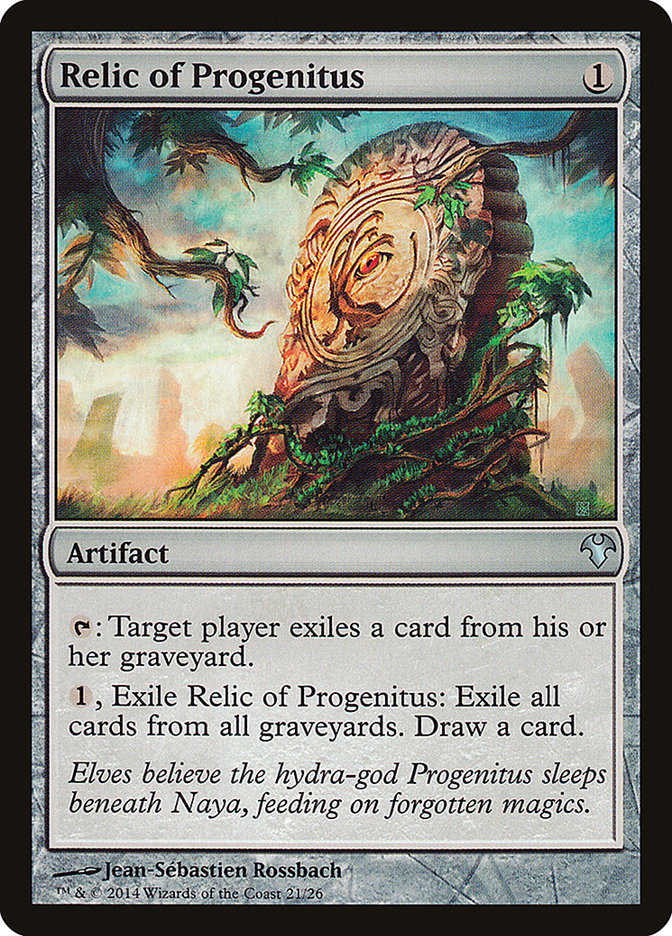 Relic of Progenitus [Modern Event Deck 2014] | Chromatic Games