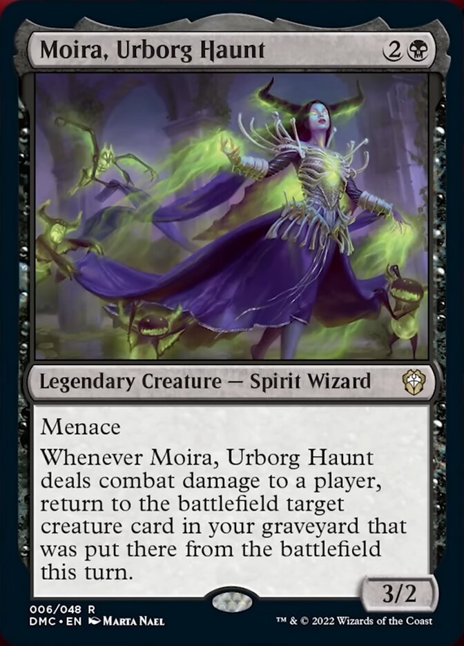 Moira, Urborg Haunt [Dominaria United Commander] | Chromatic Games