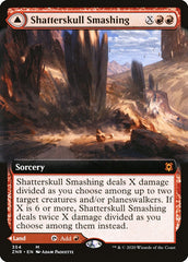 Shatterskull Smashing // Shatterskull, the Hammer Pass (Extended Art) [Zendikar Rising] | Chromatic Games