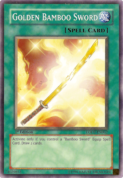 Golden Bamboo Sword [LODT-EN062] Common | Chromatic Games