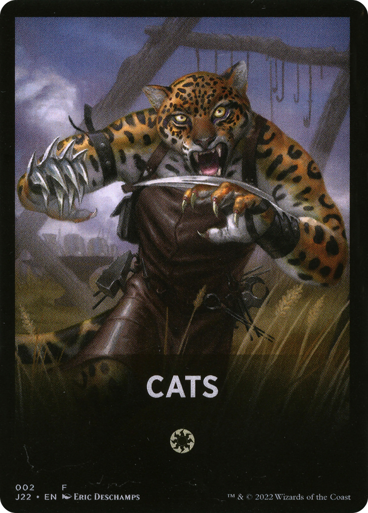 Cats Theme Card [Jumpstart 2022 Front Cards] | Chromatic Games