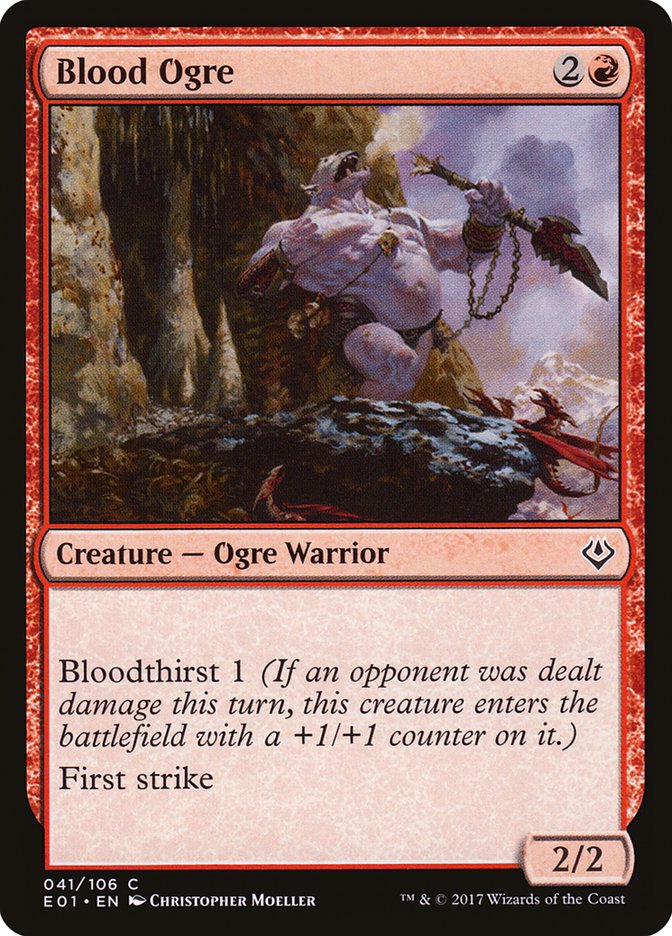 Blood Ogre [Archenemy: Nicol Bolas] | Chromatic Games