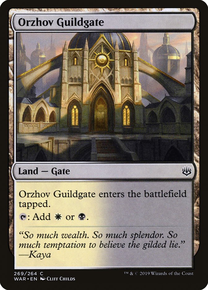 Orzhov Guildgate [War of the Spark] | Chromatic Games