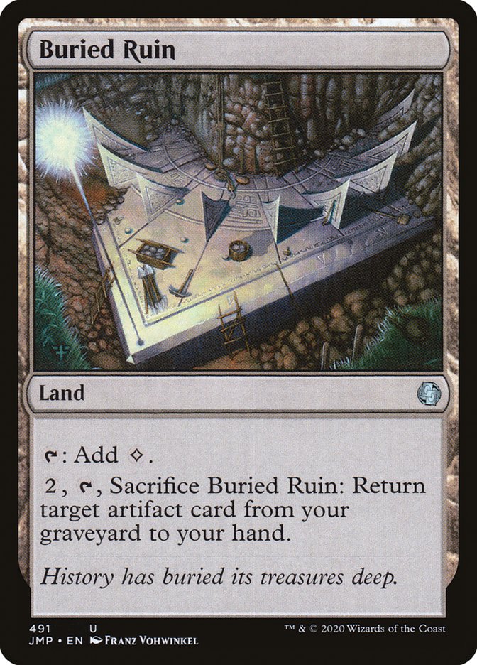 Buried Ruin [Jumpstart] | Chromatic Games