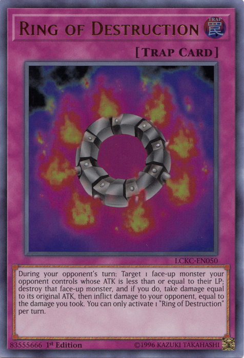 Ring of Destruction [LCKC-EN050] Ultra Rare | Chromatic Games