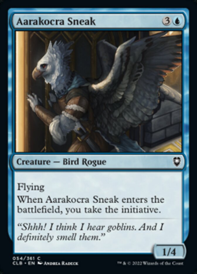 Aarakocra Sneak [Commander Legends: Battle for Baldur's Gate] | Chromatic Games