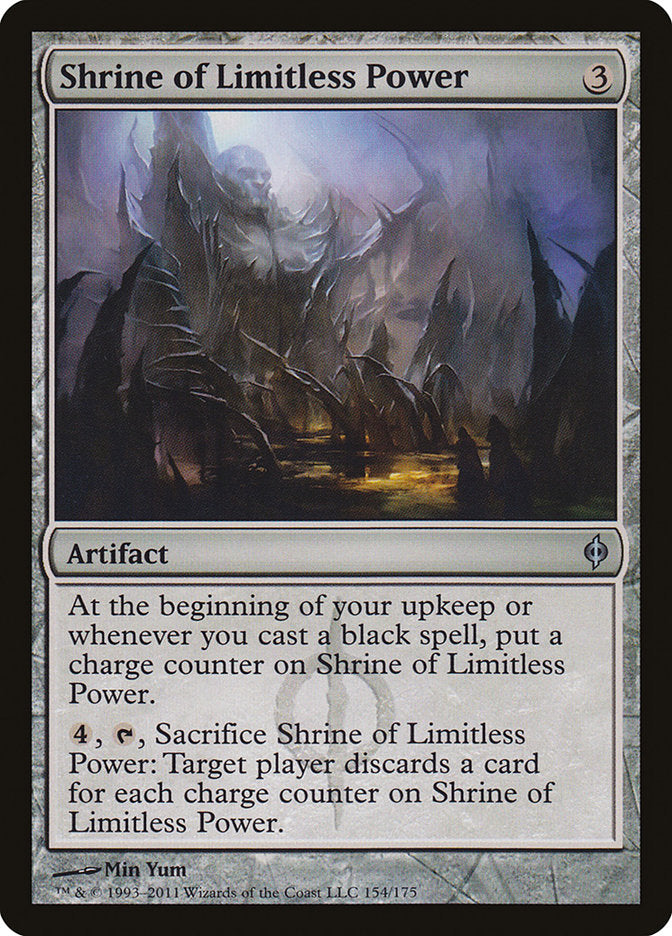 Shrine of Limitless Power [New Phyrexia] | Chromatic Games