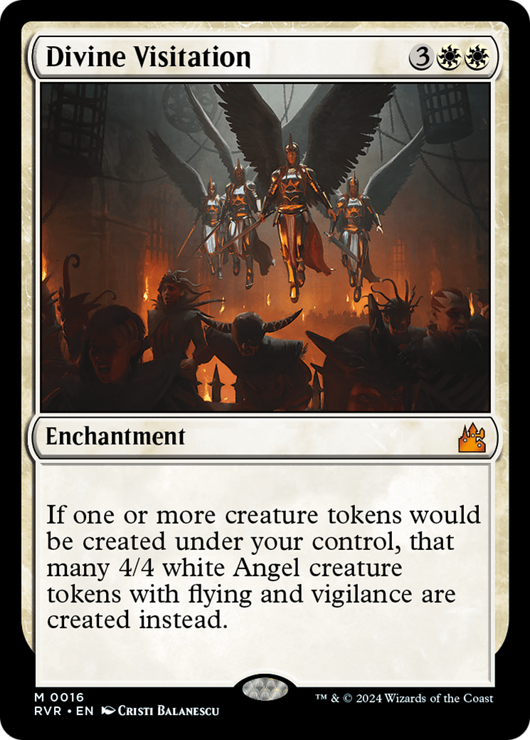 Divine Visitation [Ravnica Remastered] | Chromatic Games