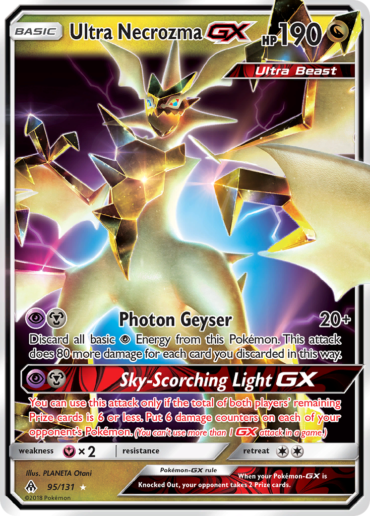 Ultra Necrozma GX [Forbidden Light] | Chromatic Games