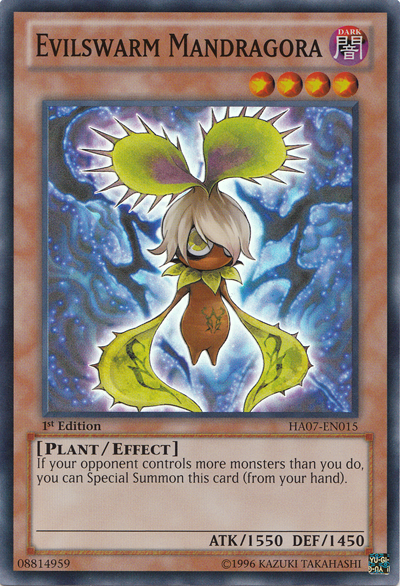 Evilswarm Mandragora [HA07-EN015] Super Rare | Chromatic Games