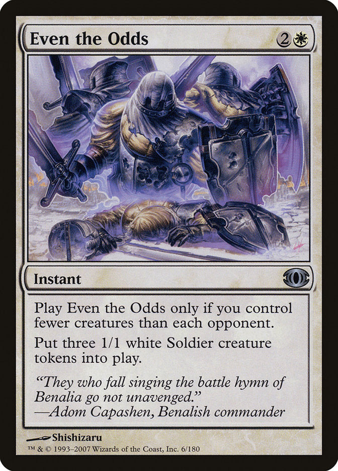 Even the Odds [Future Sight] | Chromatic Games