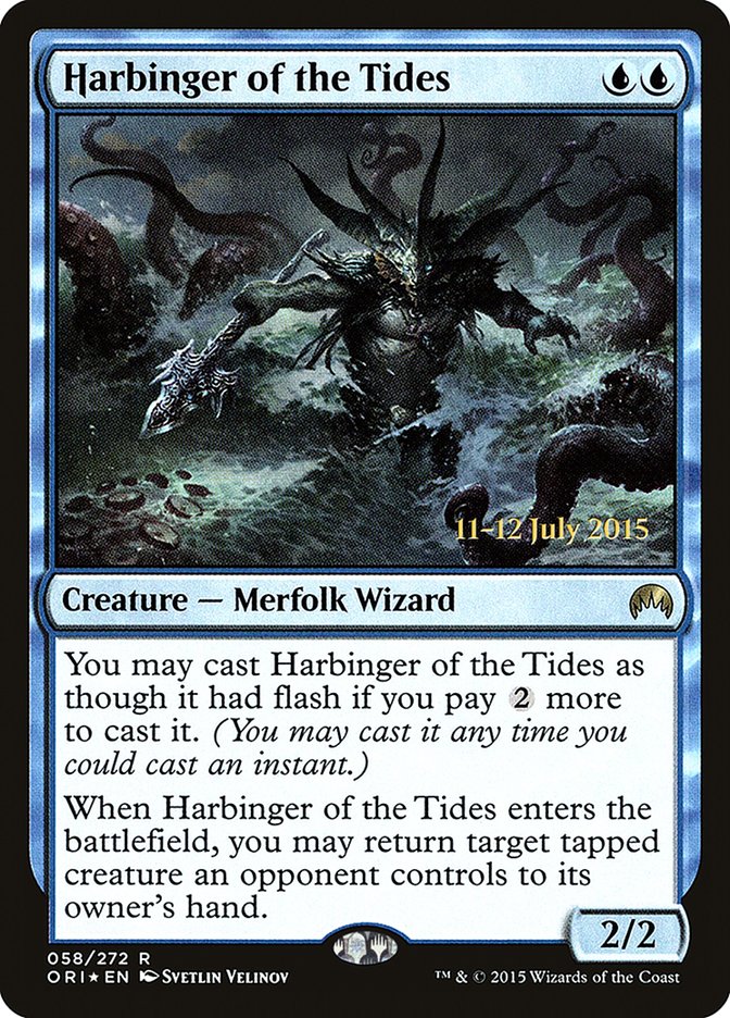 Harbinger of the Tides [Magic Origins Prerelease Promos] | Chromatic Games