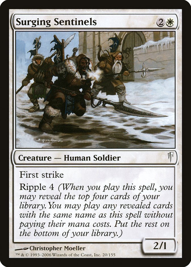 Surging Sentinels [Coldsnap] | Chromatic Games
