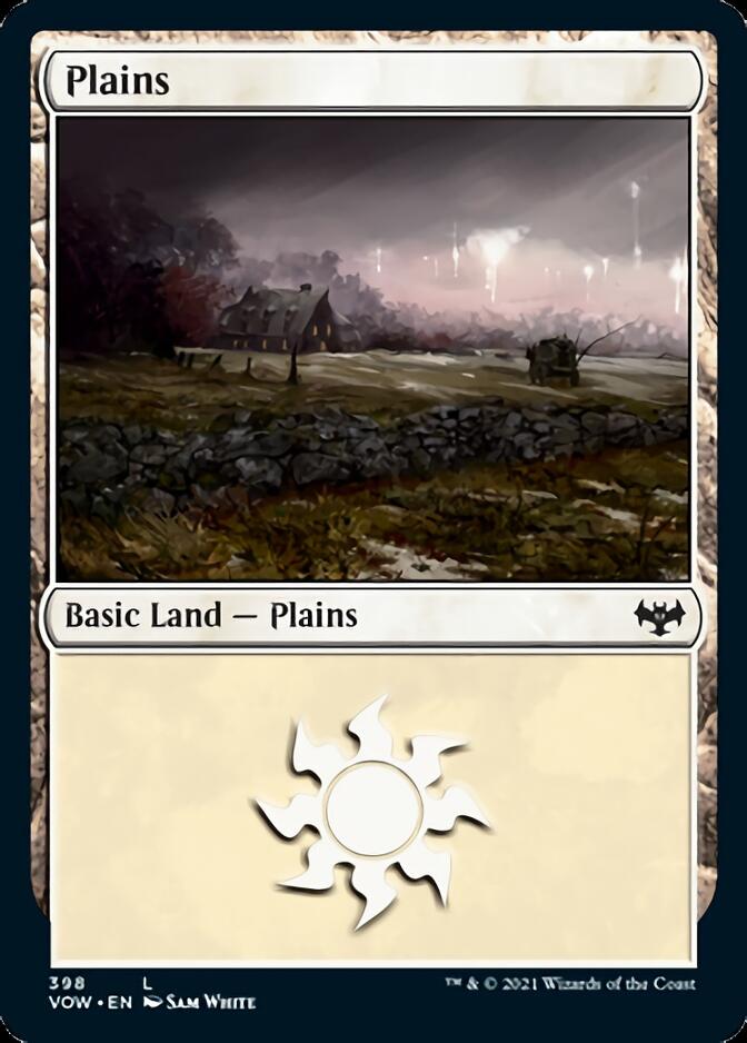 Plains (398) [Innistrad: Crimson Vow] | Chromatic Games