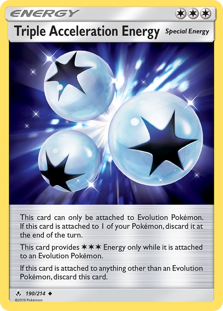 Triple Acceleration Energy [Unbroken Bonds] | Chromatic Games