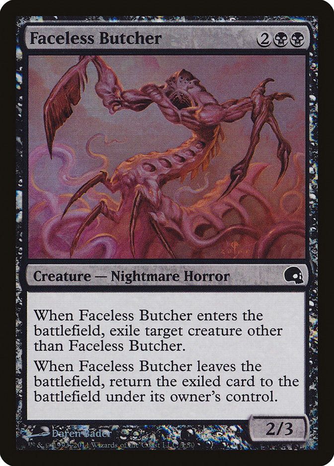 Faceless Butcher [Premium Deck Series: Graveborn] | Chromatic Games