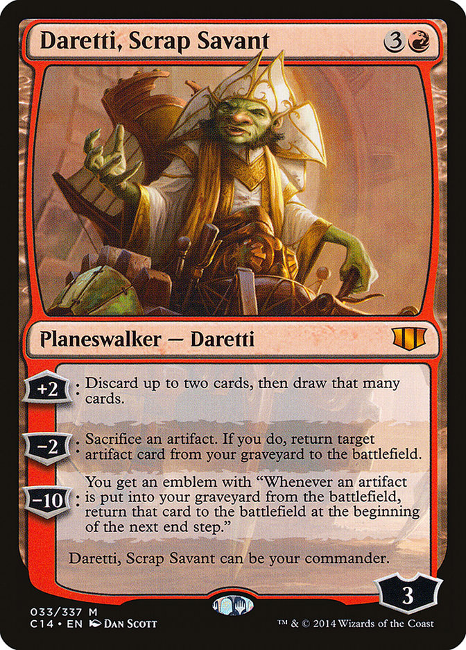 Daretti, Scrap Savant [Commander 2014] | Chromatic Games