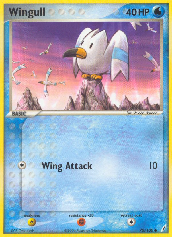 Wingull (70/100) [EX: Crystal Guardians] | Chromatic Games