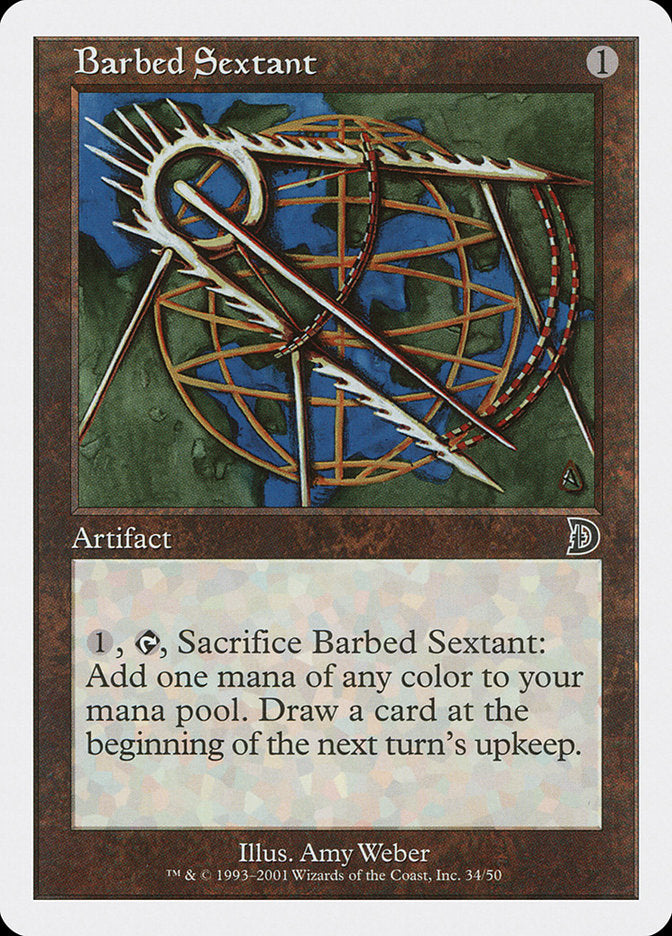 Barbed Sextant [Deckmasters] | Chromatic Games