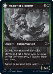 Weaver of Blossoms // Blossom-Clad Werewolf [Innistrad: Double Feature] | Chromatic Games