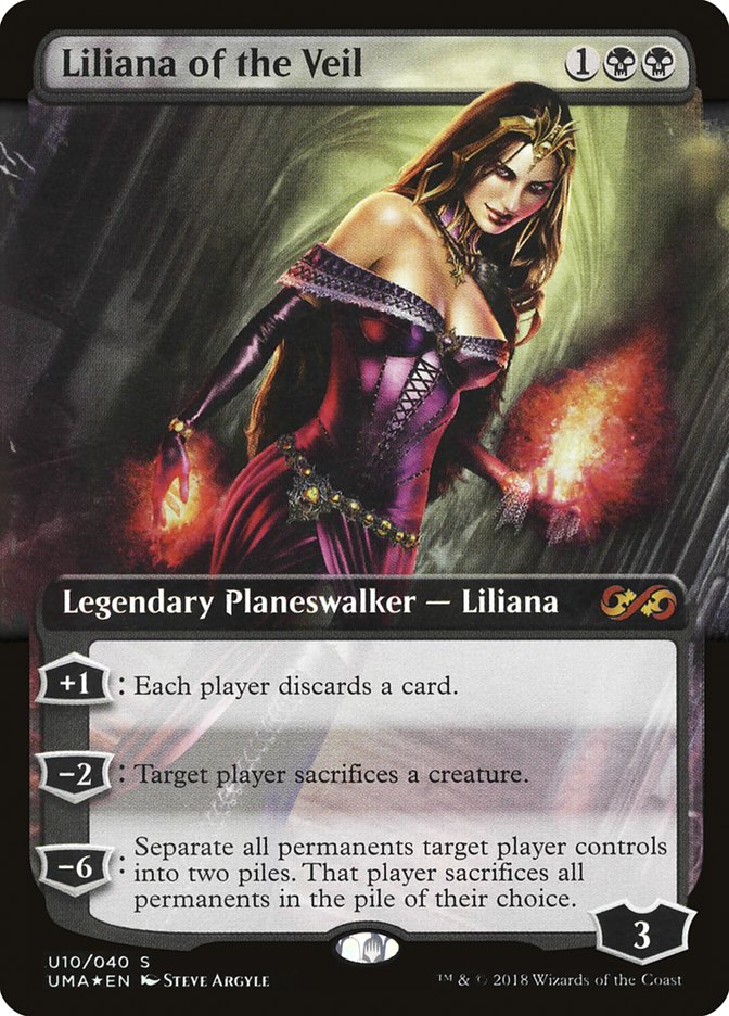 Liliana of the Veil (Topper) [Ultimate Masters Box Topper] | Chromatic Games