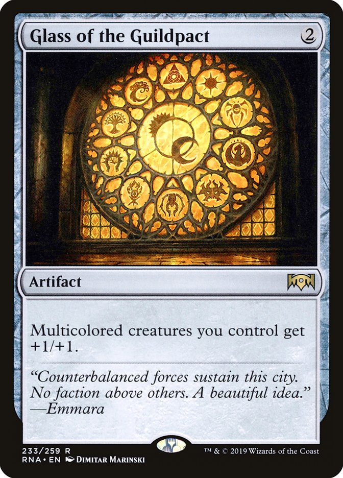 Glass of the Guildpact [Ravnica Allegiance] | Chromatic Games