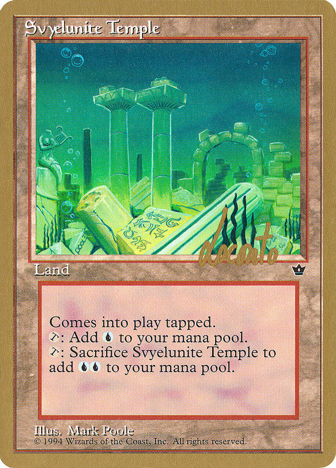 Svyelunite Temple (Michael Loconto) [Pro Tour Collector Set] | Chromatic Games