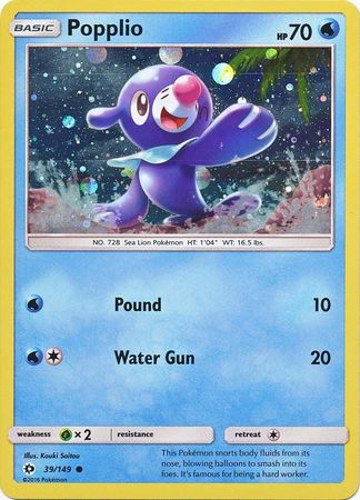 Popplio (Cosmos Holo) [Miscellaneous Cards & Products] | Chromatic Games