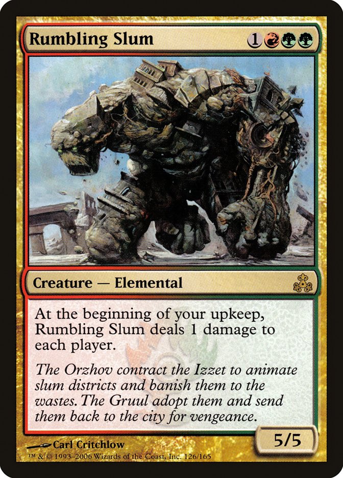 Rumbling Slum [Guildpact] | Chromatic Games