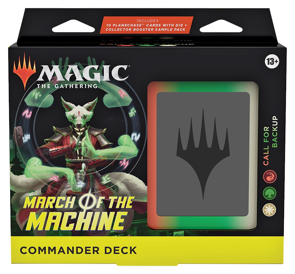 March of the Machine - Commander Deck (Call For Backup) | Chromatic Games