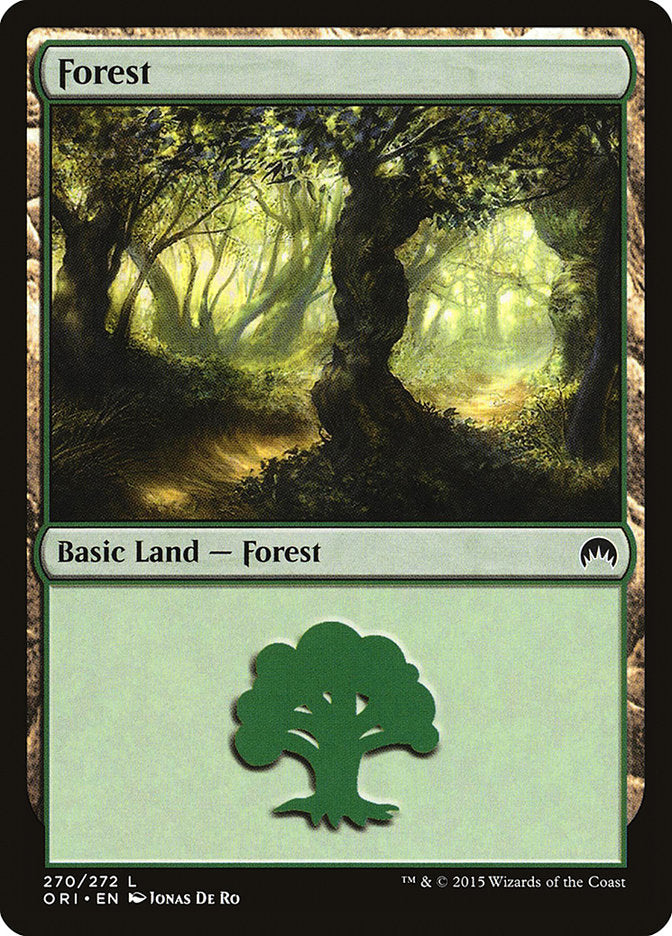 Forest (270) [Magic Origins] | Chromatic Games