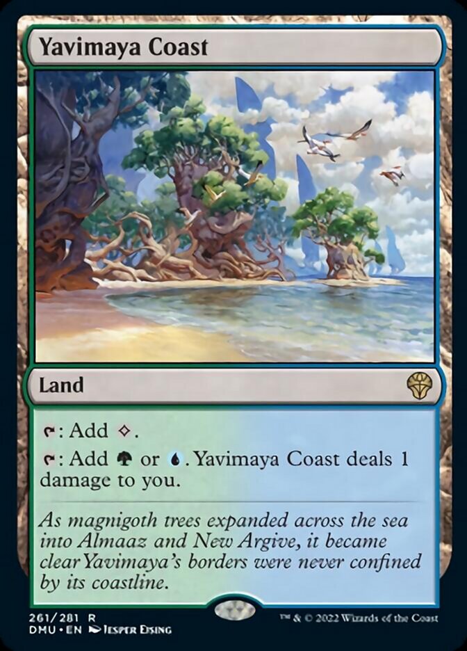 Yavimaya Coast [Dominaria United] | Chromatic Games