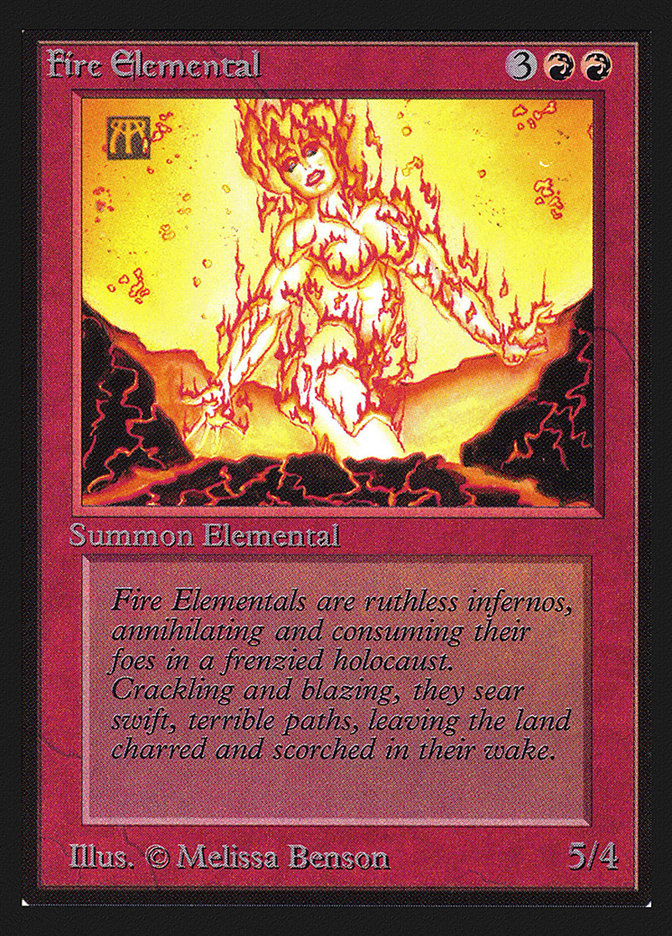 Fire Elemental [International Collectors' Edition] | Chromatic Games