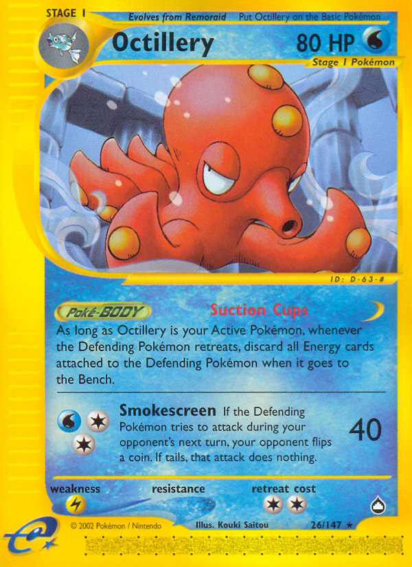 Octillery [Aquapolis] | Chromatic Games