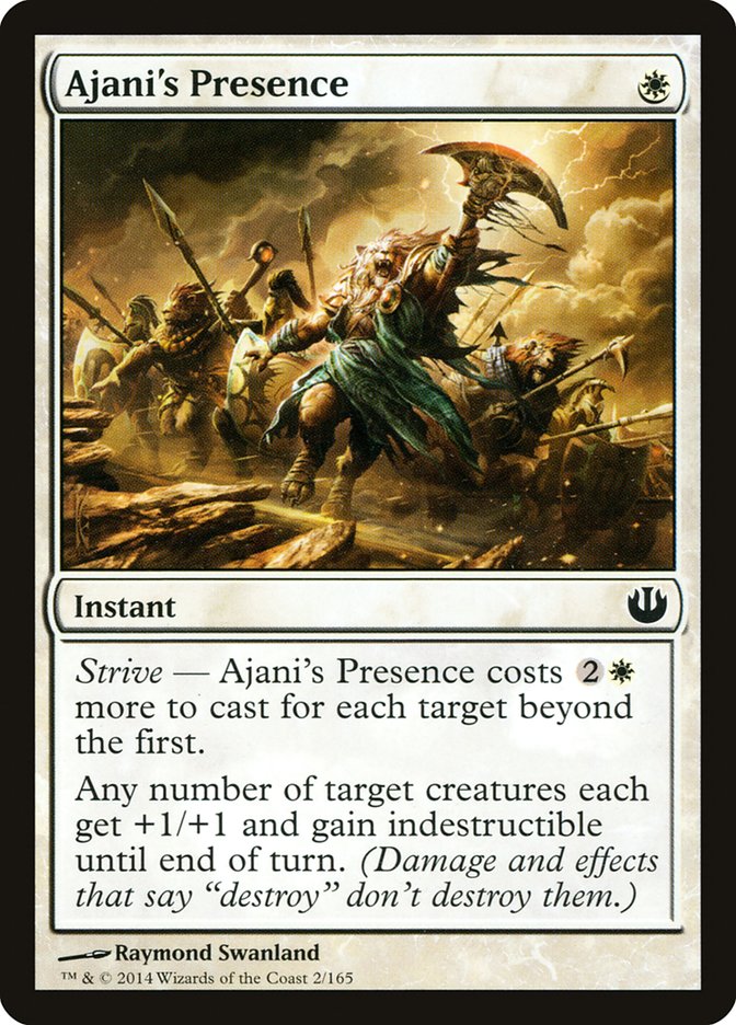 Ajani's Presence [Journey into Nyx] | Chromatic Games