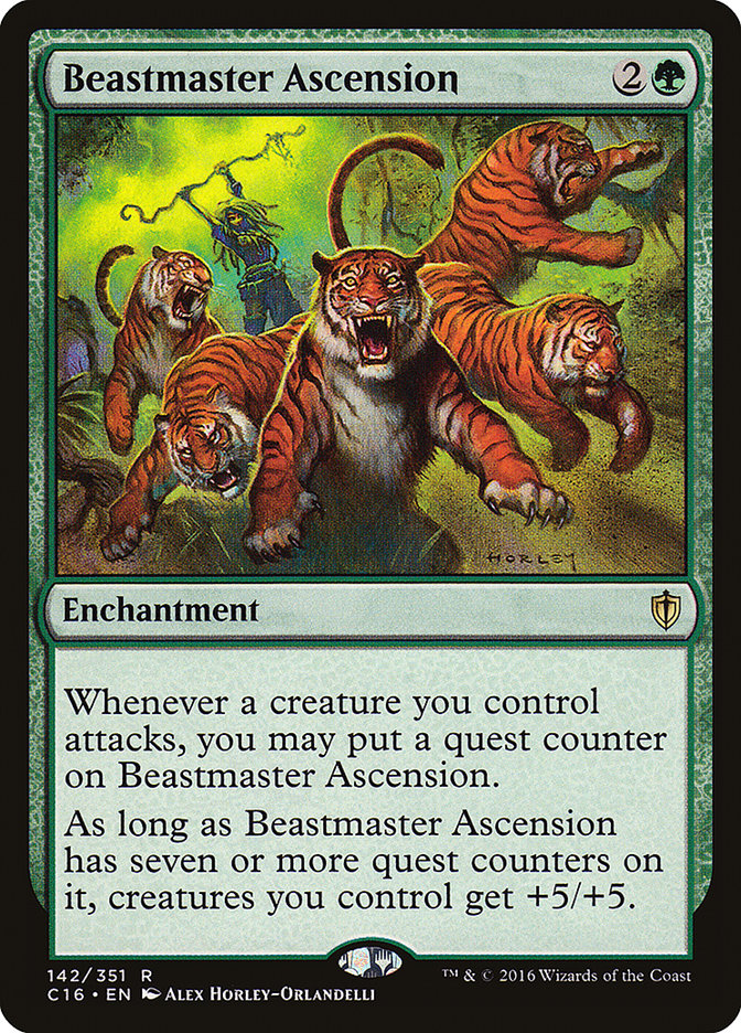 Beastmaster Ascension [Commander 2016] | Chromatic Games