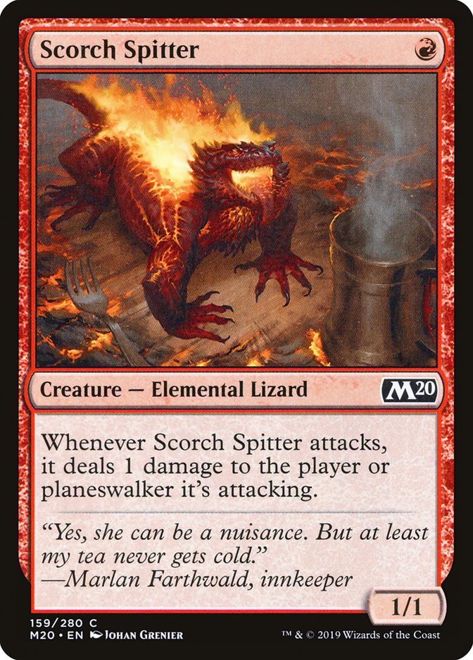 Scorch Spitter [Core Set 2020] | Chromatic Games