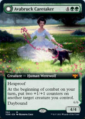 Avabruck Caretaker // Hollowhenge Huntmaster (Extended Art) [Innistrad: Crimson Vow] | Chromatic Games