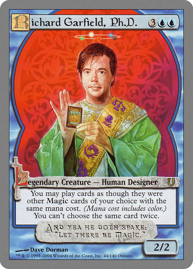 Richard Garfield, Ph.D. [Unhinged] | Chromatic Games