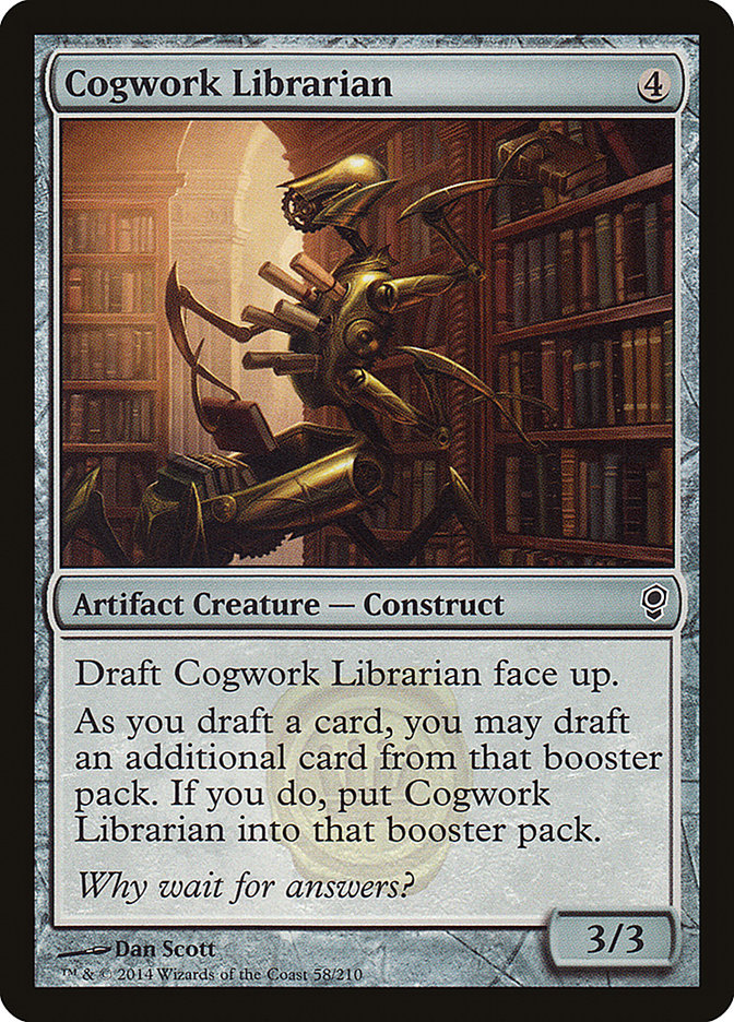 Cogwork Librarian [Conspiracy] | Chromatic Games