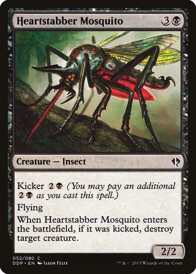 Heartstabber Mosquito [Duel Decks: Zendikar vs. Eldrazi] | Chromatic Games