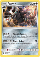 Aggron (67/111) [Sun & Moon: Crimson Invasion] | Chromatic Games