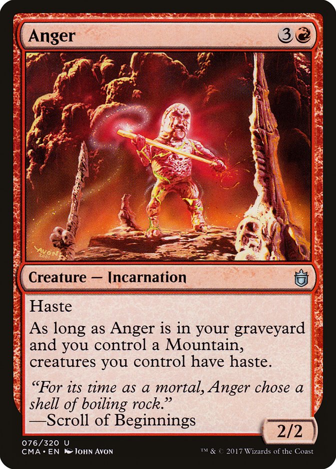 Anger [Commander Anthology] | Chromatic Games