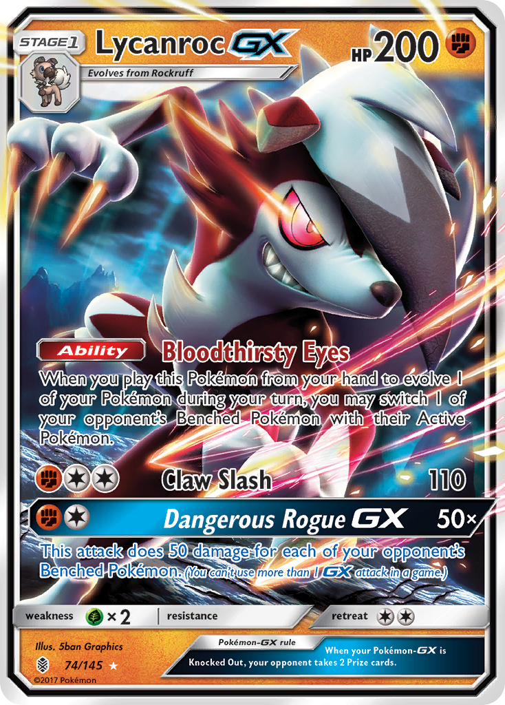 Lycanroc GX [Guardians Rising] | Chromatic Games