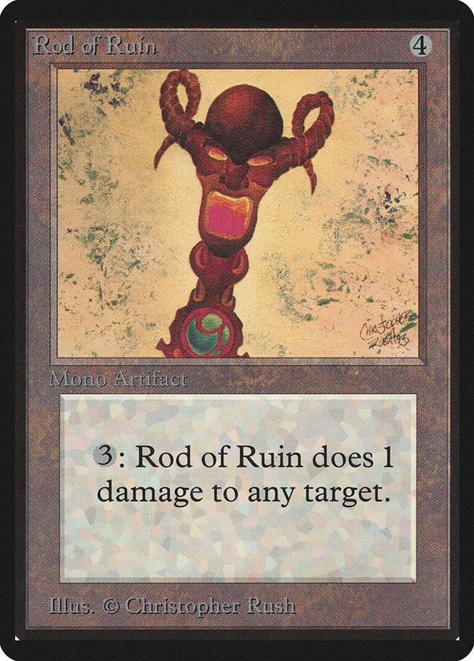 Rod of Ruin [Beta Edition] | Chromatic Games