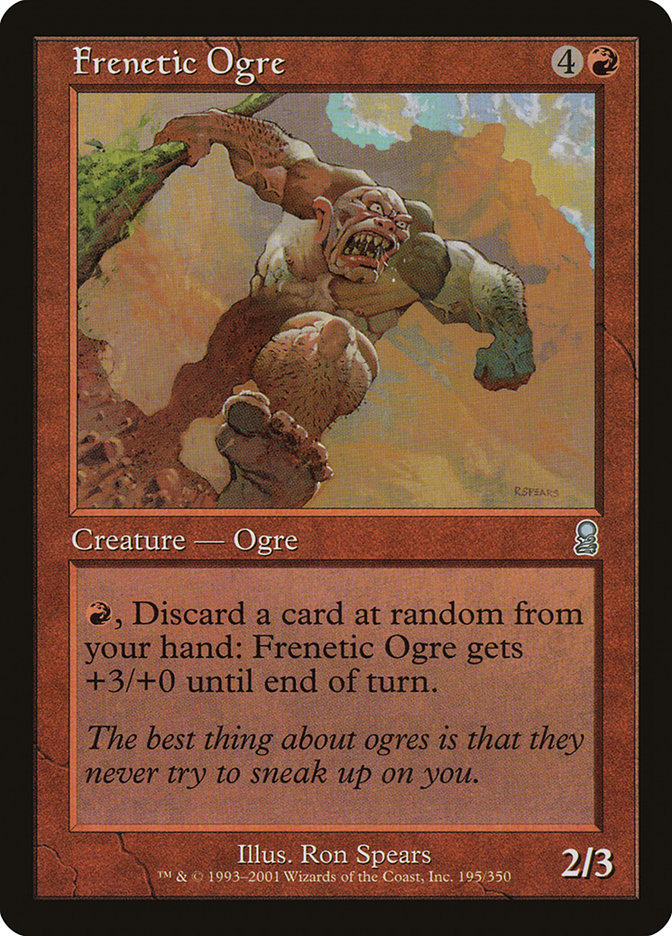 Frenetic Ogre [Odyssey] | Chromatic Games