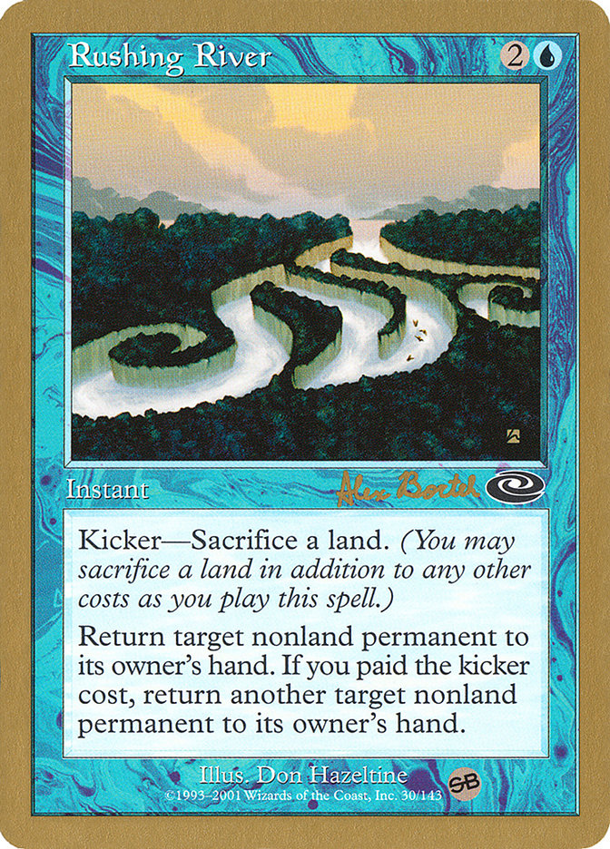 Rushing River (Alex Borteh) (SB) [World Championship Decks 2001] | Chromatic Games